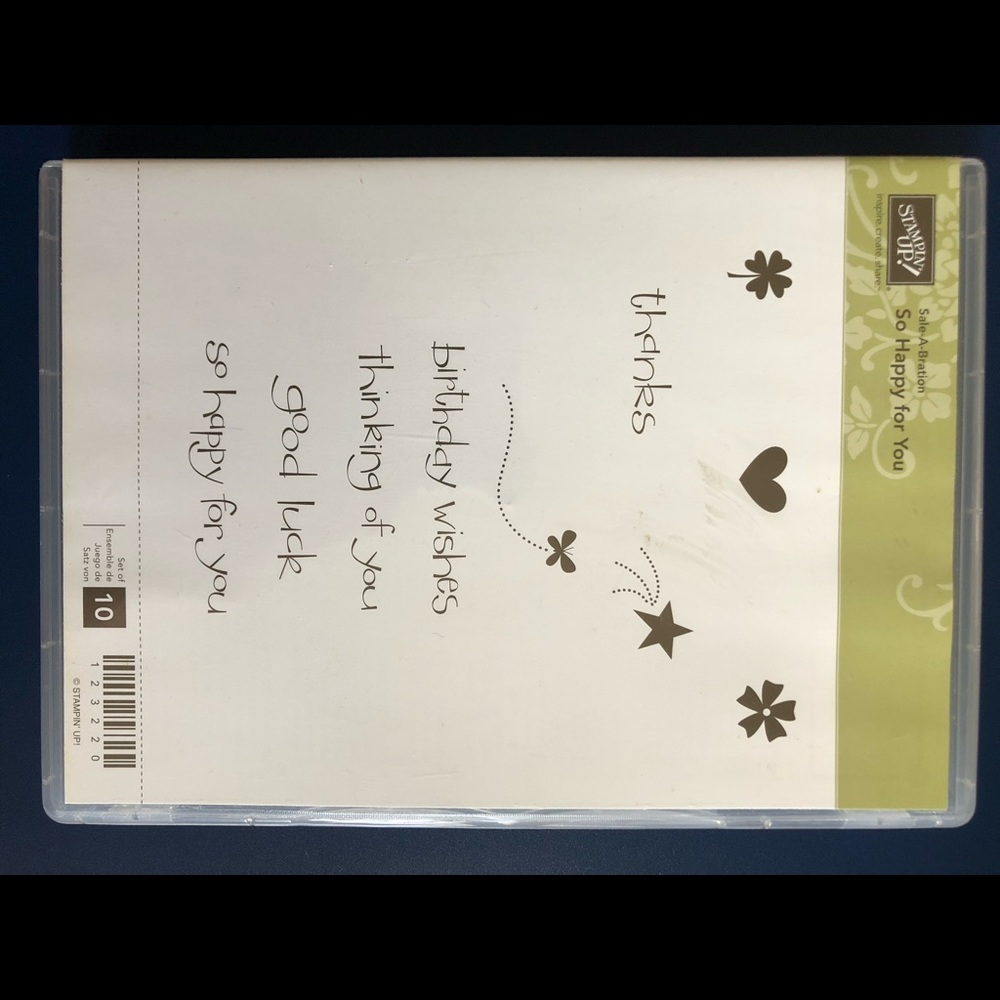 Stampin’ Up - So Happy for You - stamp set